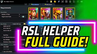 2024 RSL HELPER COMPLETE GUIDE! EVERYTHING YOU NEED TO KNOW! | RAID: SHADOW LEGENDS