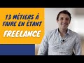  13 mtiers quon peut faire en tant freelance