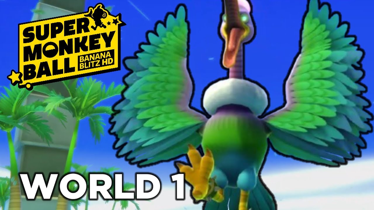 SUPER MONKEY BALL BANANA BLITZ (WORLD 1)