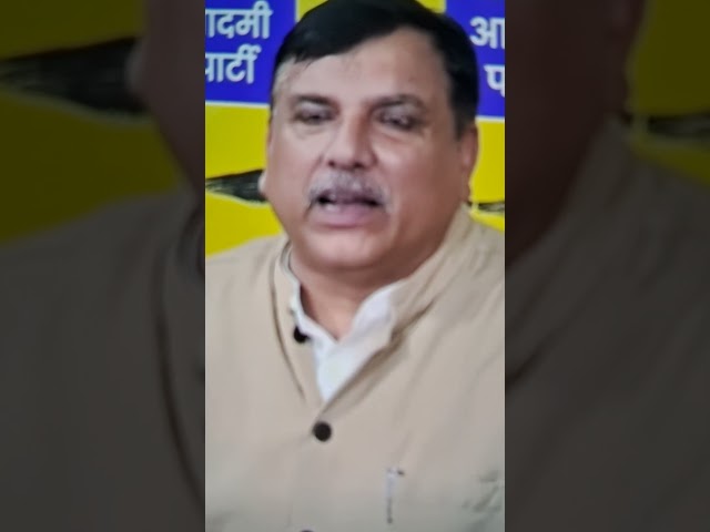 Sanjay Singh का PM Modi पर तीखा तंज | latest news | News Today | #shorts #aap #aapdelhi #ytnews