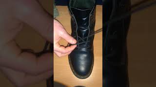 how to lace doc martens boots (way 1)