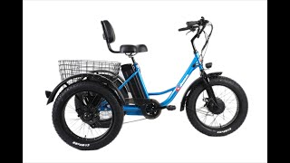 How to install Electric Tricycle, Installation video of 3 wheel electric bicycle