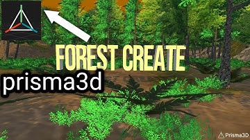 CREATE Your Own 3D Forest Scene with Prisma3d Today! prisma3d forest tutorial