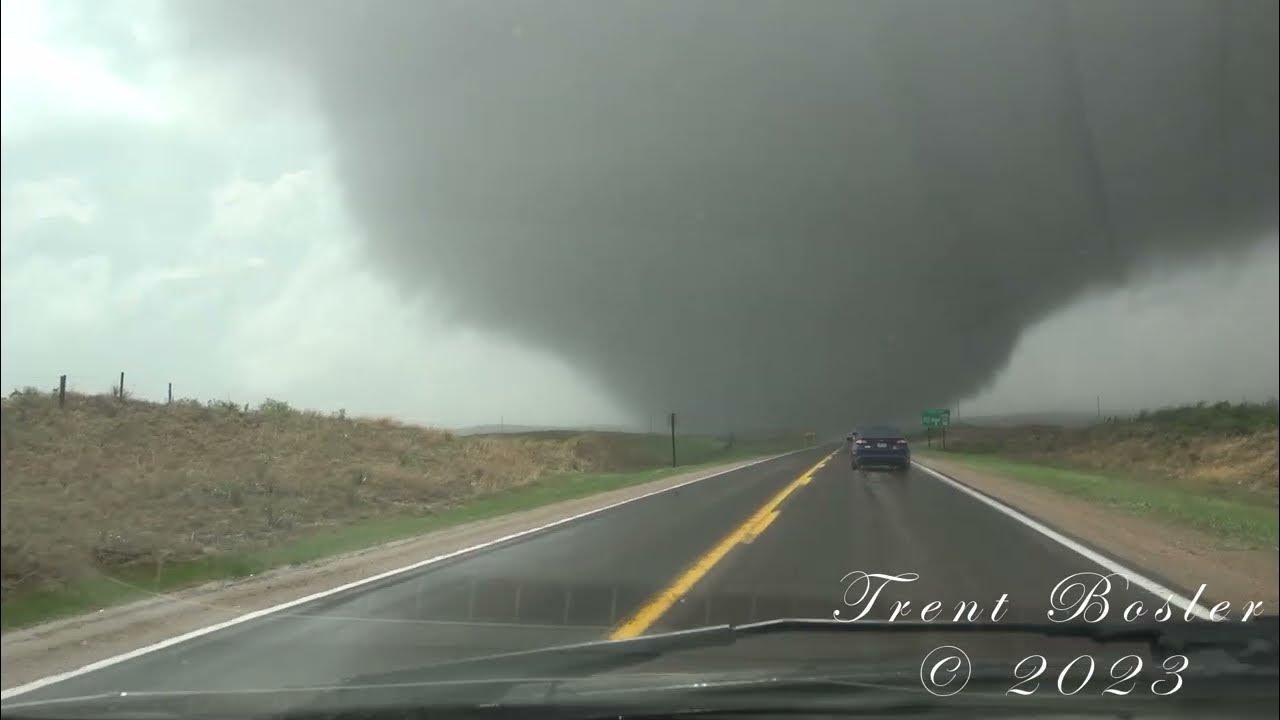 INCREDIBLE CLOSE RANGE WEDGE TORNADO Spalding, Nebraska 5/12/2023