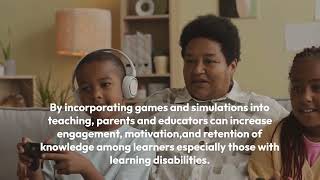 Benefits of Game-based Learning For Children with Learning Disability