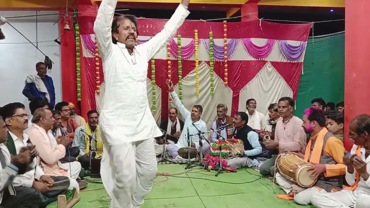 हैप्पी होली // बुंदेली फागे // जनक पुर घूमे जो भारी भारी // धनुष संवाद फाग // कुमेरिया धाम 