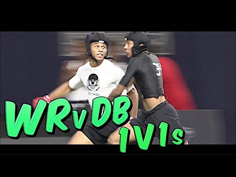 ACTION PACKED 1v1s 🔥🔥 Nike Opening Finals | WRs vs DBs