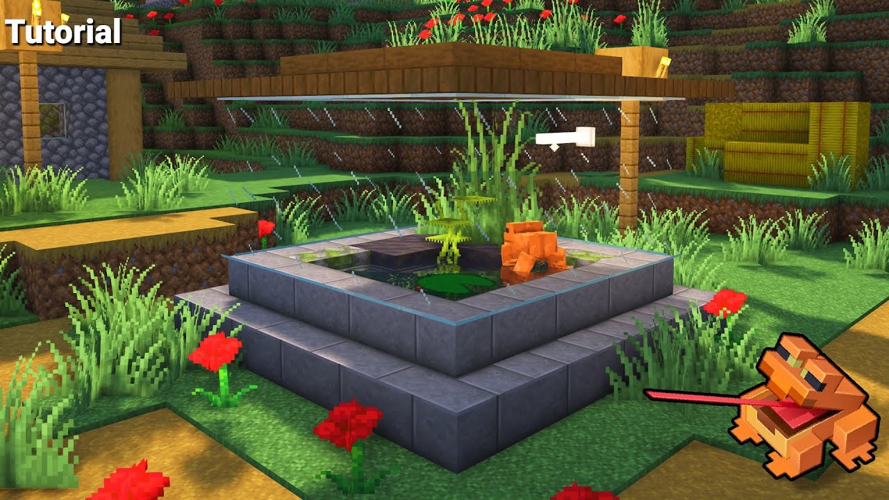 Cómo Construir un Terrario para Ranas en Minecraft 🐸 - YouTube