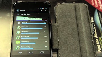 How to Achieve the Best Battery Life with the Nexus 4 pt1