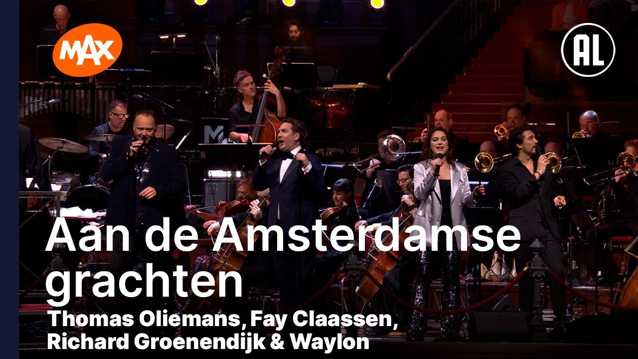 Waylon, Thomas, Richard & Fay - Aan de Amsterdamse grachten | WIM