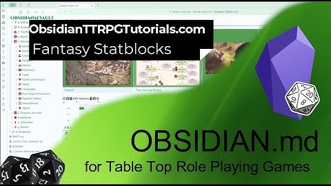 Obsidian - Fantasy Statblocks 2024
