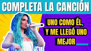 Trivia Challenge: ¿Puedes completar la canción de KAROL G ¡Demuéstralo ahora