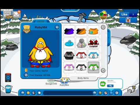 Comment habiller comme un rare Penguin sur ClubPenguin