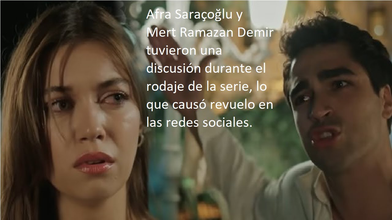 Между Афрой Сарачоглу и Мертом Рамазаном Демиром произошла драка.