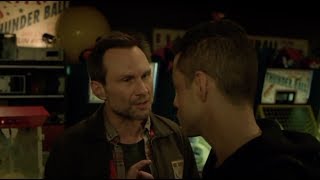 Christian Slater Reacts to his Golden Globe Nomination