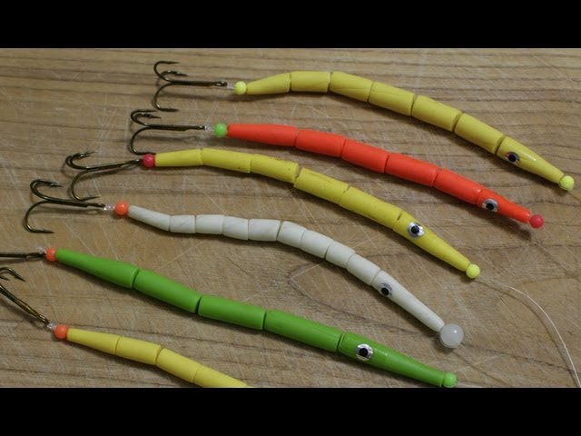 eel fishing lure Tattoo's Tackle Wooden Surf Lures Set More Hooks and Catch More Fish! Rigged Eel*