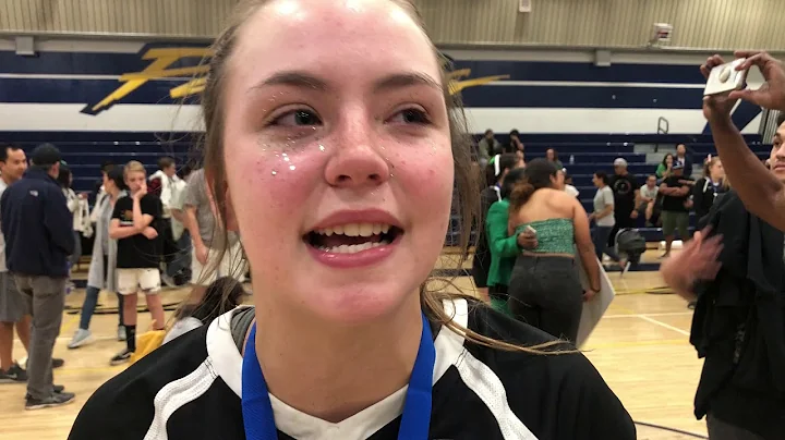 Eagle Rock girls volleyball senior Wendy Jurenec discusses City Title win