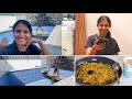 நம்ம வீட்டு மொட்டைமாடியில் Swimming Pool…| Terrace Tour | Aval Sprouts Upma | Vennila Veedu Vlogs image