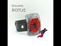 Red Accent Bracelet | ROTUE by Abstrucque