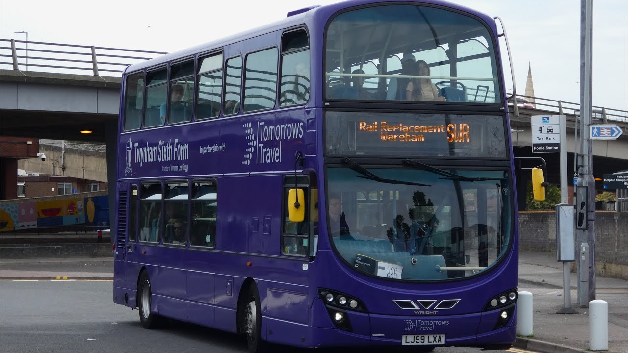 Maxed out thrash - Tommorows Travel VDL DB300 Gemini 2 (LJ59 LXA)