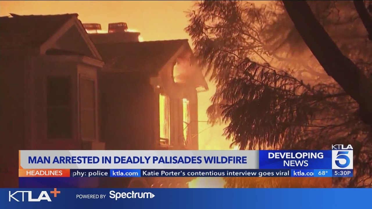 Community reacts to man arrested for starting deadly Palisades Fire ...