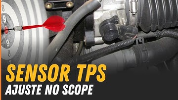 SENSOR TPS ajuste seu OSCILOSCÓPIO para TESTAR | Direto ao Ponto | Abel Klering