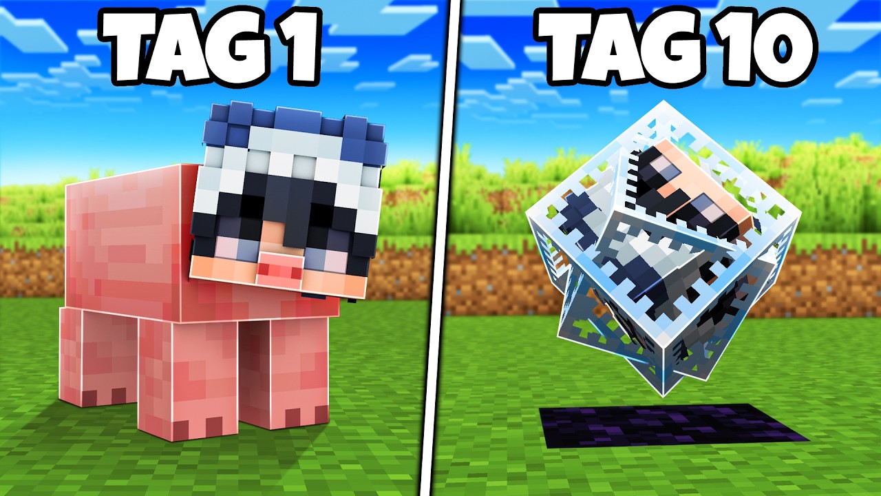 Minecraft, aber ich kann mich in ALLES VERWANDELN...