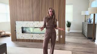 Casly Lamiit Lounge Set Try On Review | Dark Khaki Two Piece Summer Outfit