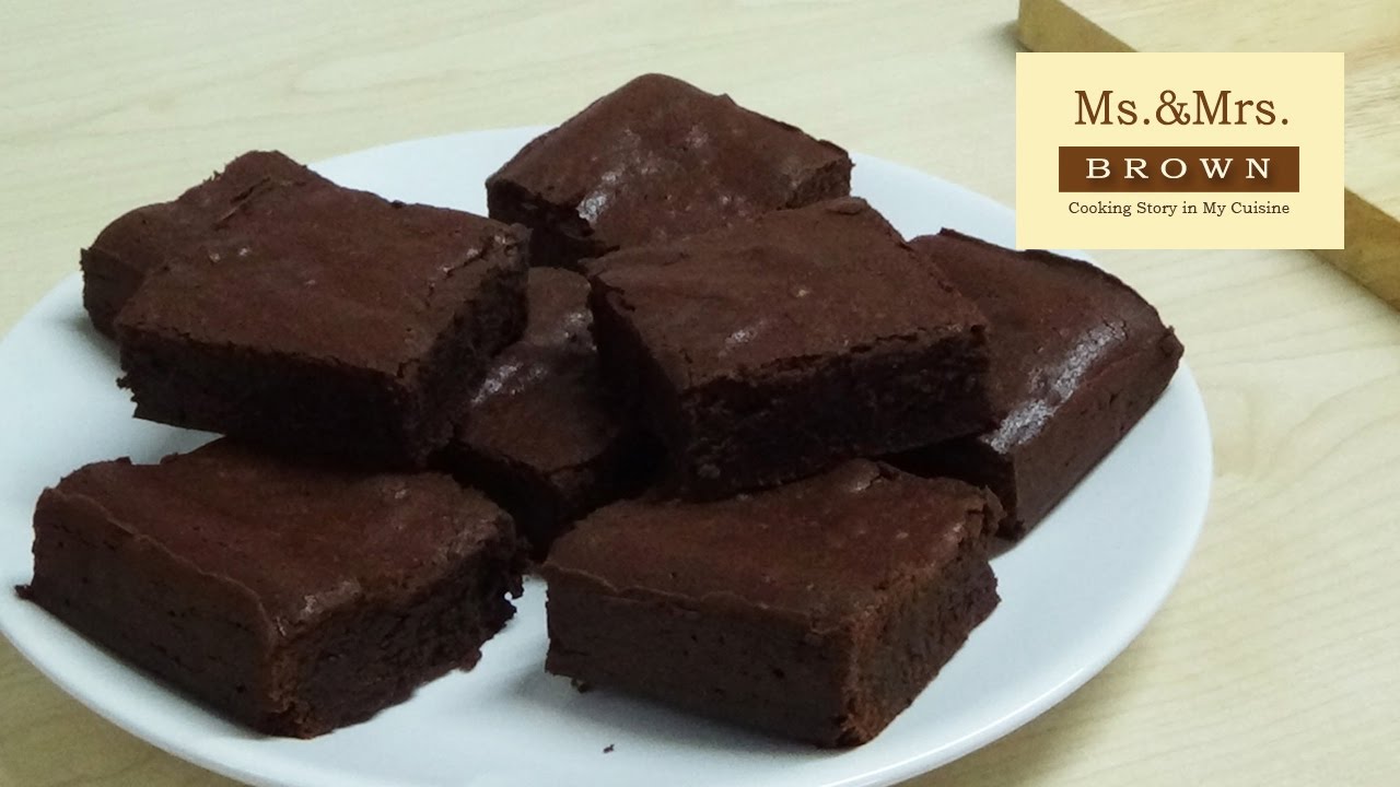 Dark Chocolate Brownies