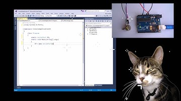 Reading Serial Output from Arduino into C# Console Application by Cosmo Cat
