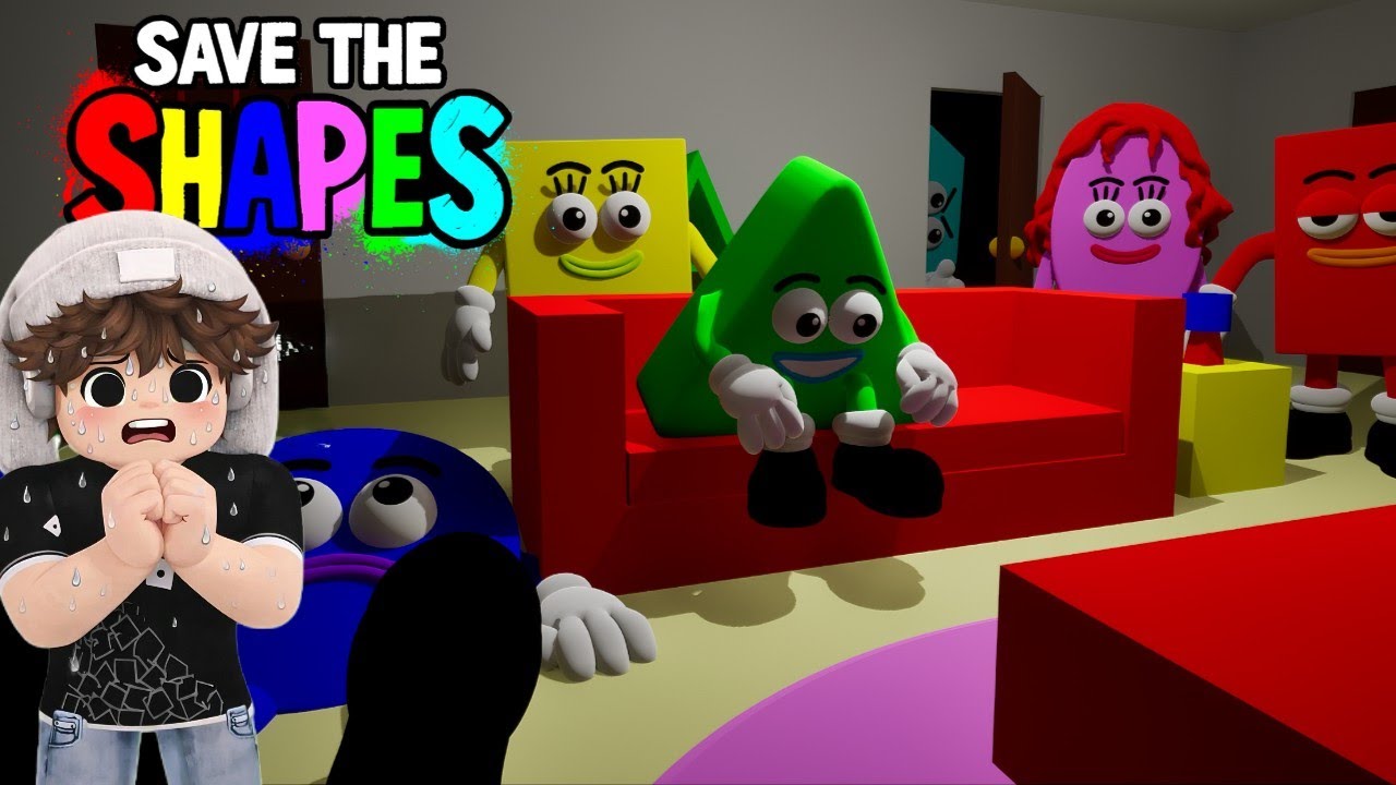 MEREKA IMUT TAPI JAHAT ! SAVE THE SHAPES ROBLOX