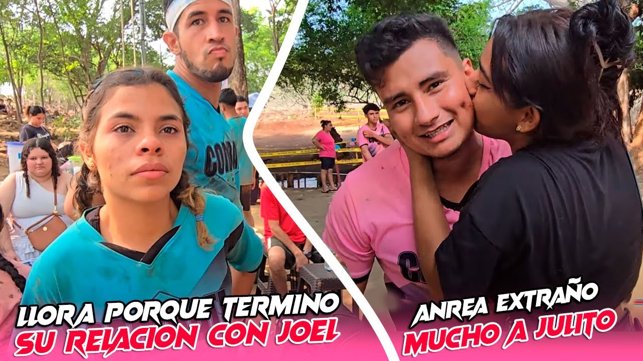 Vimos hablando a Jenny con Joelito y luego se puso a llorar. Llego a visitarnos ANDREA.