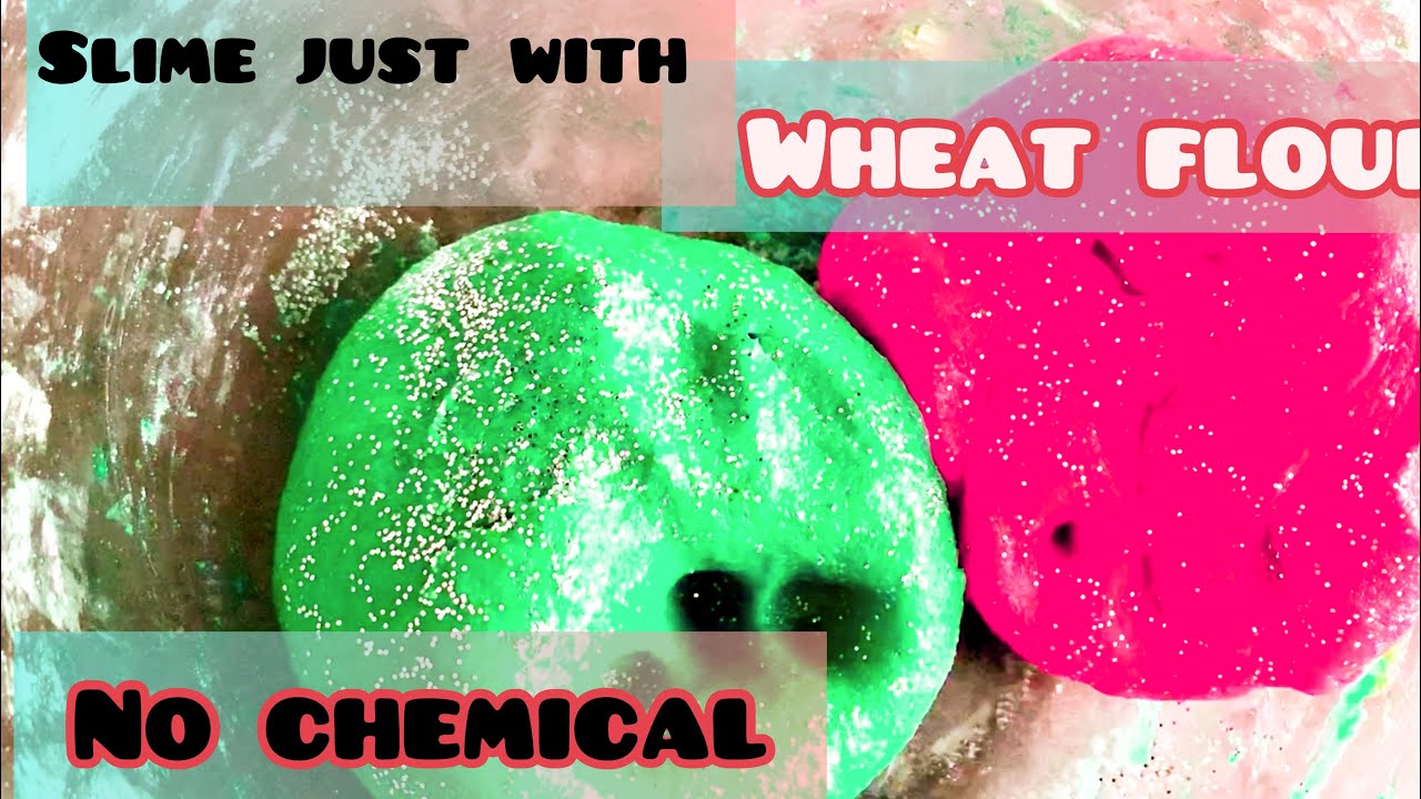 Easy Squishy and vibrant slime recipe, no glue or Borax needed, safe for toddlers