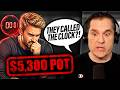 He Ripped 2X POT... Then Called Clock on Me 🤣