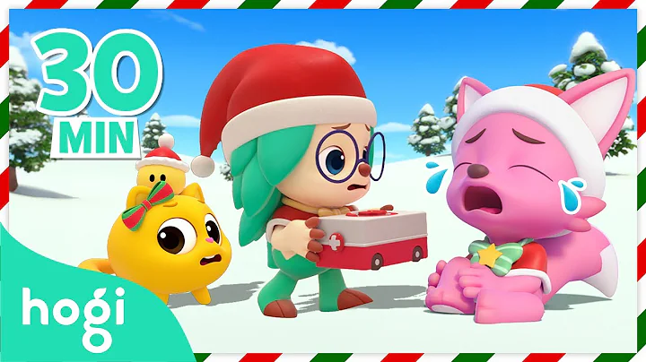 😭 Christmas Boo Boo Song + More｜🎄 Christmas Songs and Colors for Kids｜Hogi Christmas｜Hogi Pinkfong