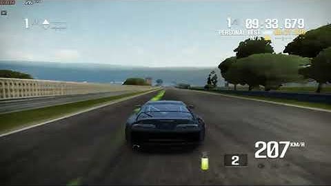 Top speed Toyota Supra, Nurburgring Circuit | NFS Shift 2 Unleashed #shorts