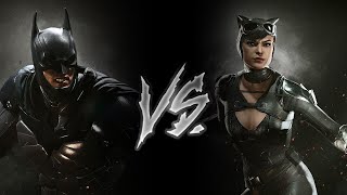 Бэтмен против Женщины-кошки Injustice 2