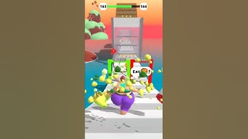 FAT 2 FIT ANDROID GAMEPLAY WALKTHROUGH MOBILE GAME 🥶 FUNNY GAME 😂 SUBSCRIBE 👇#shorts #fat2fit