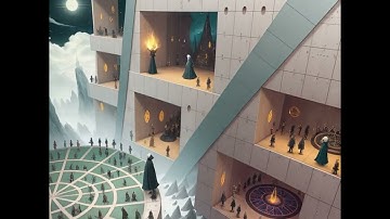 Ethereal Convergence A Journey Through the Techno Occult Abyss #ai #aicontent #musicvideo MusicVideo