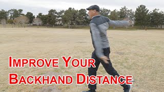 Top Three Tips For Maximum Backhand Distance