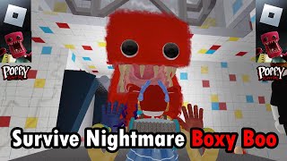 Roblox Poppy Playtime Chapter 3 : Survive Nightmare Boxy Boo (Roblox Full Walkthrough)