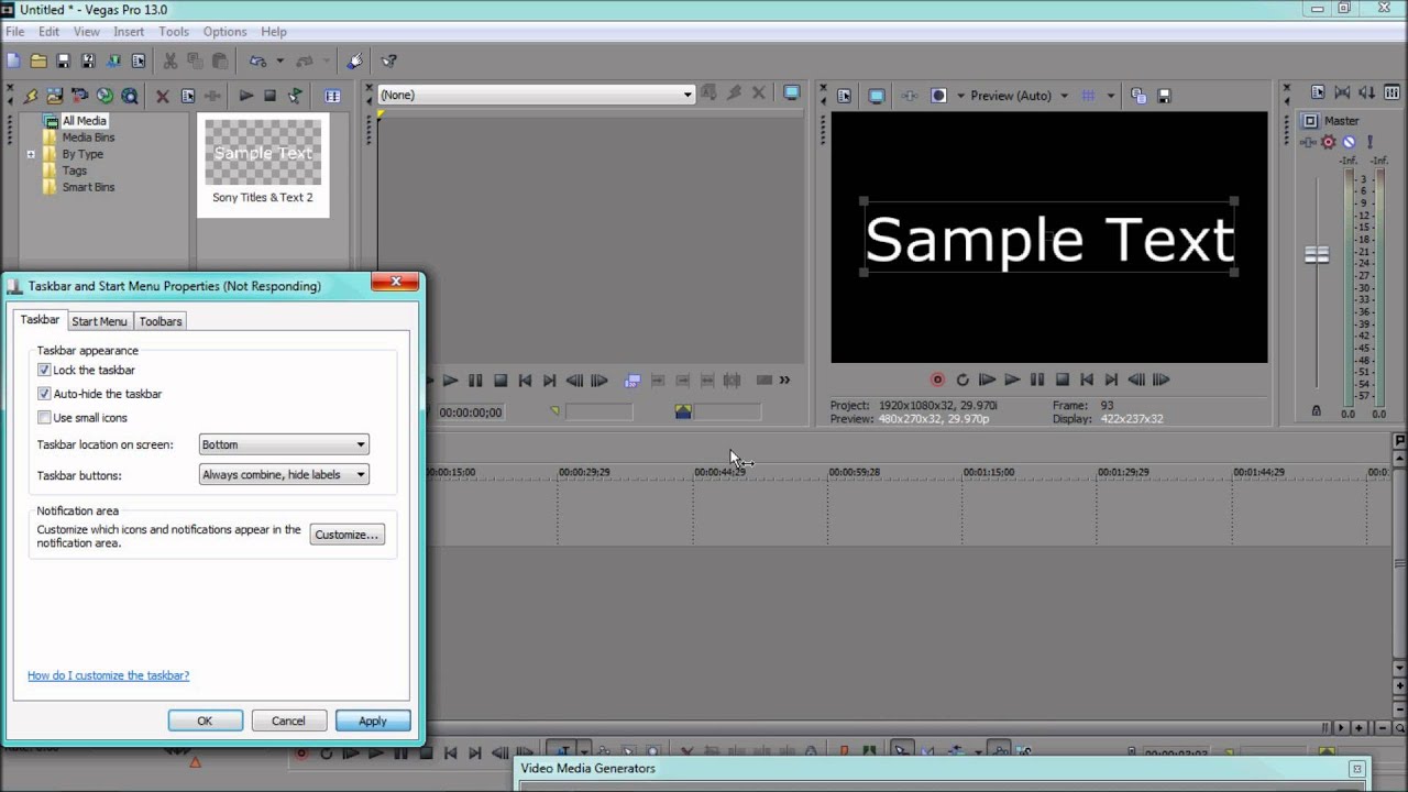 [ FIX ] Media Generator Not Showing In Sony Vegas - YouTube