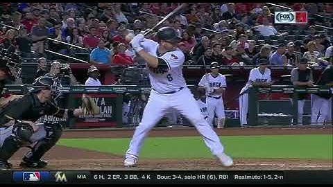 Chris Iannetta Takes a Baseball Pitch To The Face