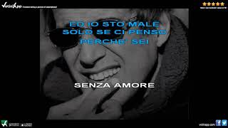 Adriano Celentano - Senza amore (Karaoke HQ)