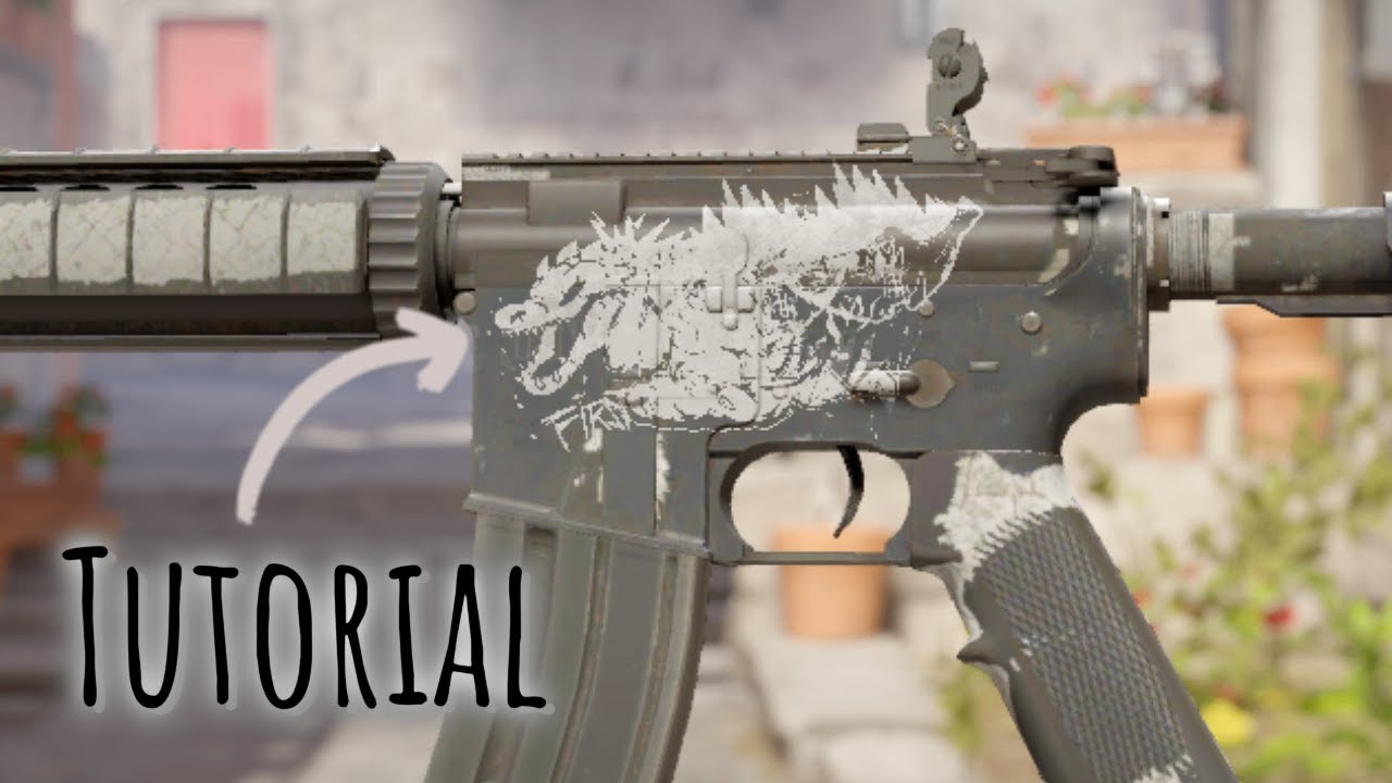 Cs2 Godzilla Craft White Godzilla sticker craft tutorial | Best budget sticker crafts part ...