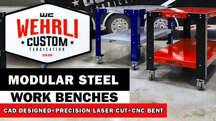 WCFAB Modular Steel Work Benches