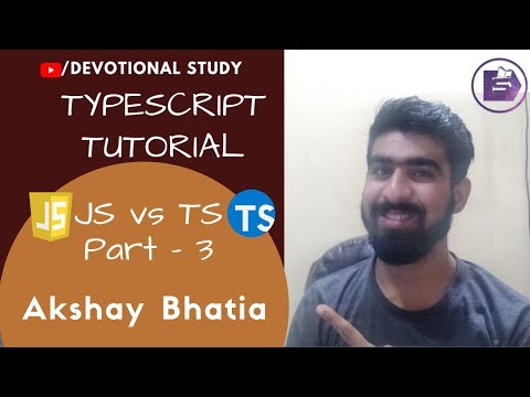 JAVASCRIPT vs TYPESCRIPT | Typescript - Part 3 | What is difference between JS and TS