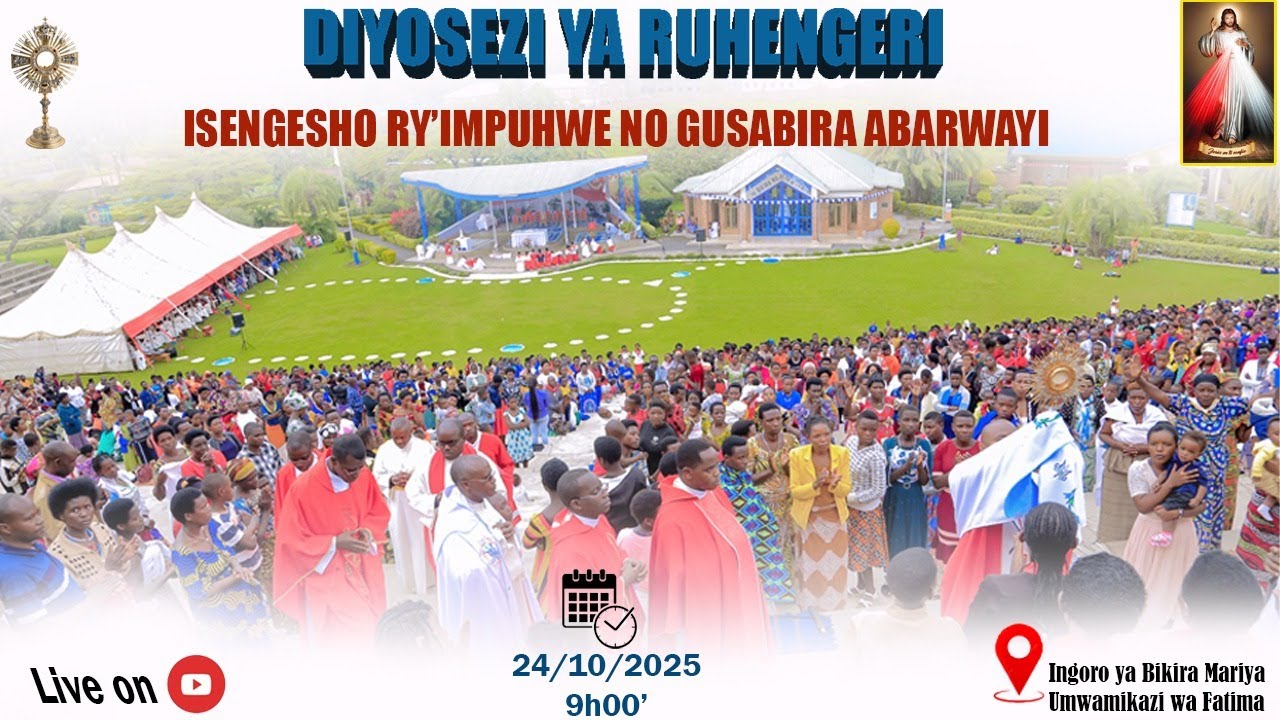 LIVE🛑ISENGESHO RY'IMPUHWE NO GUSABIRA ABARWAYI (DIYOSEZI YA RUHENGERI)