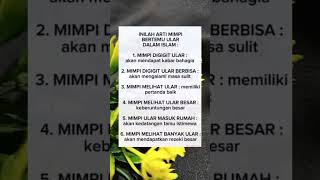 Download Lagu arti mimpi digigit ular dalam Islam #trending #fyp MP3
