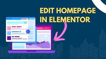 How to edit home page in Elementor WordPress 2025